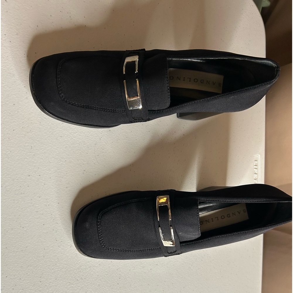 Bandolino size 7.5 black heels